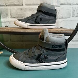 Converse Pro Blaze Strap High Top Leather Toddler 7